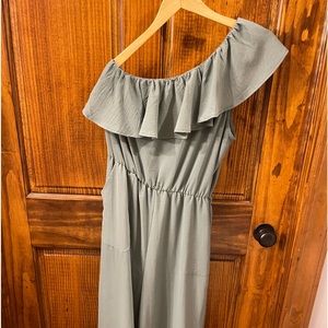 Entro one shoulder romper with pockets